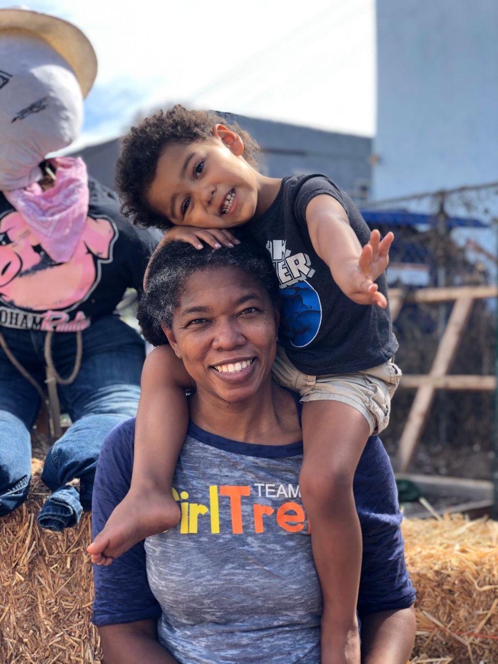 Adhana McCarthy & Her Son