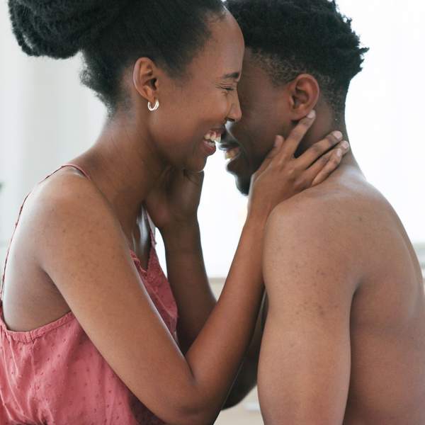 Black-couple-kissing-intimacy-initiating-sex