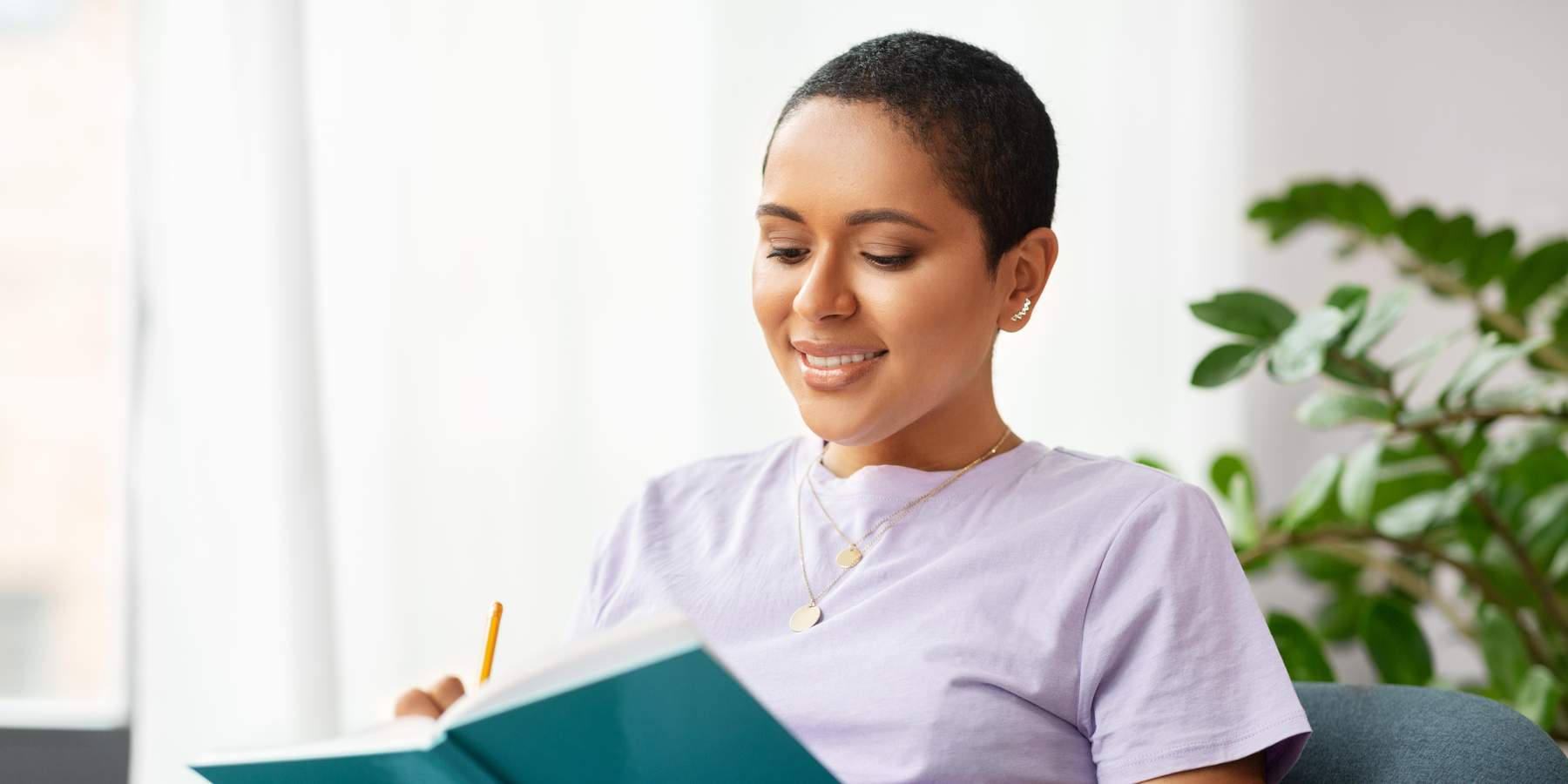 black-woman-journaling