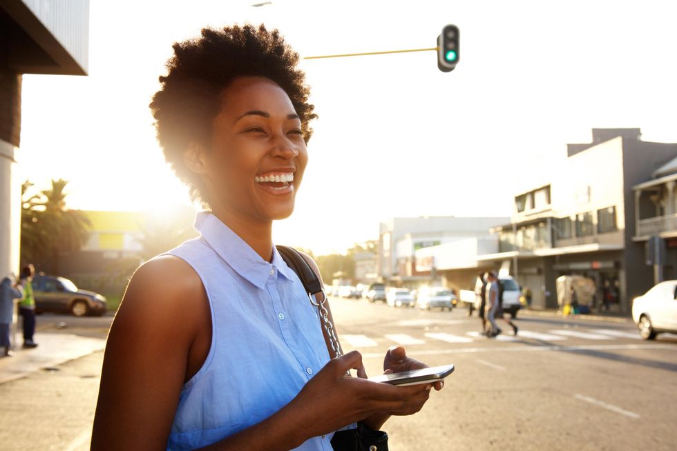 black-woman-smiling-outside