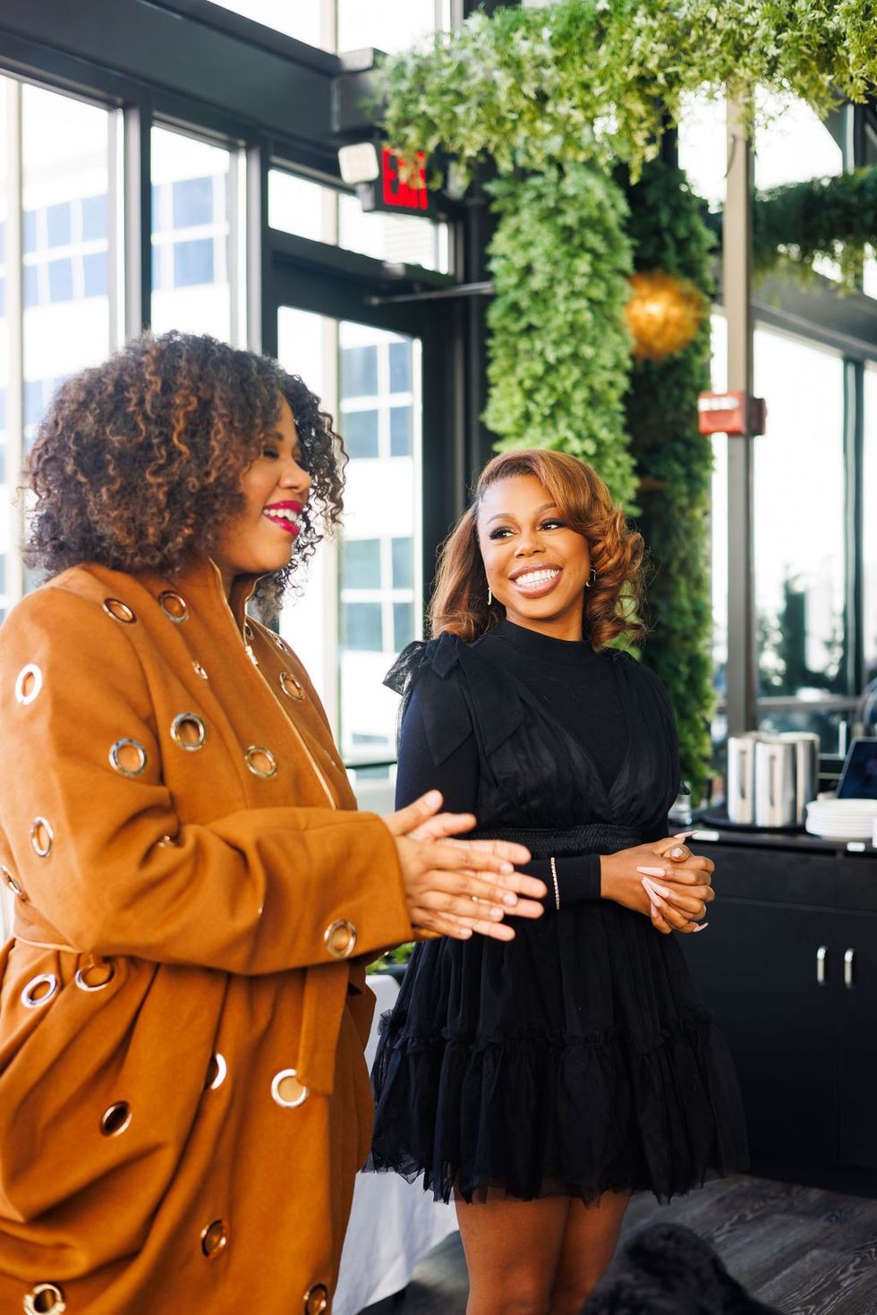 Candace Harris and Gail Bean