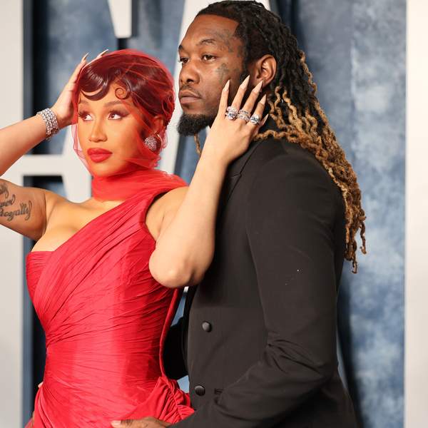 Cardi B and Offset at 2023 Vanity Fair party