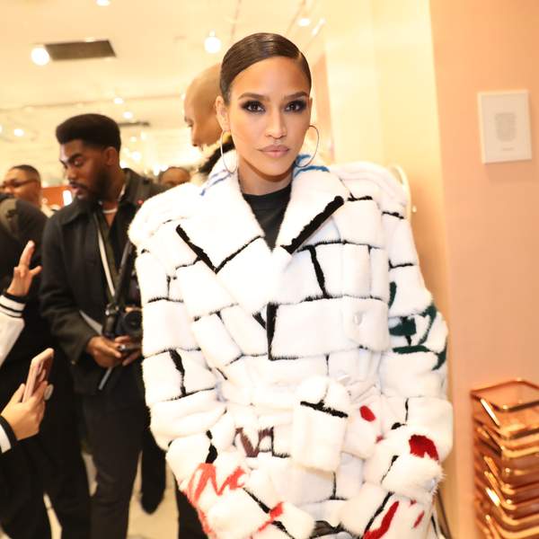 Cassie attends Buttah Skin holiday pop up