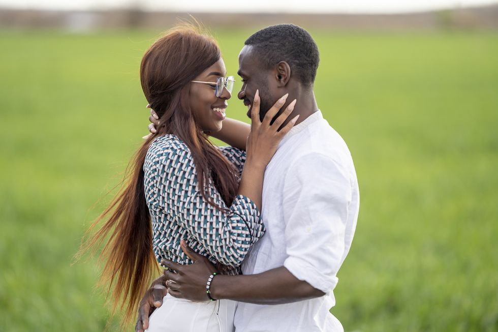 Couple-in-a-lovers-embrace