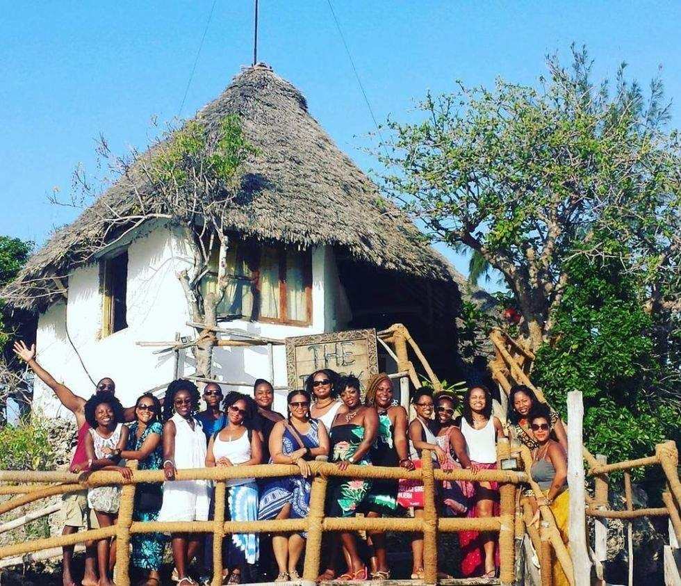 Evita and the Nomadness Tribe in Zanzibar