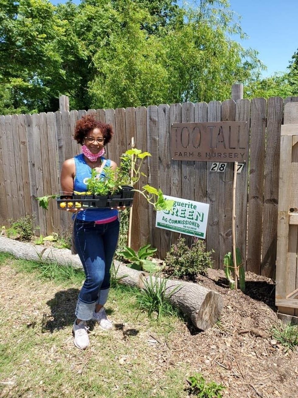 GirlTrek showing her harvest
