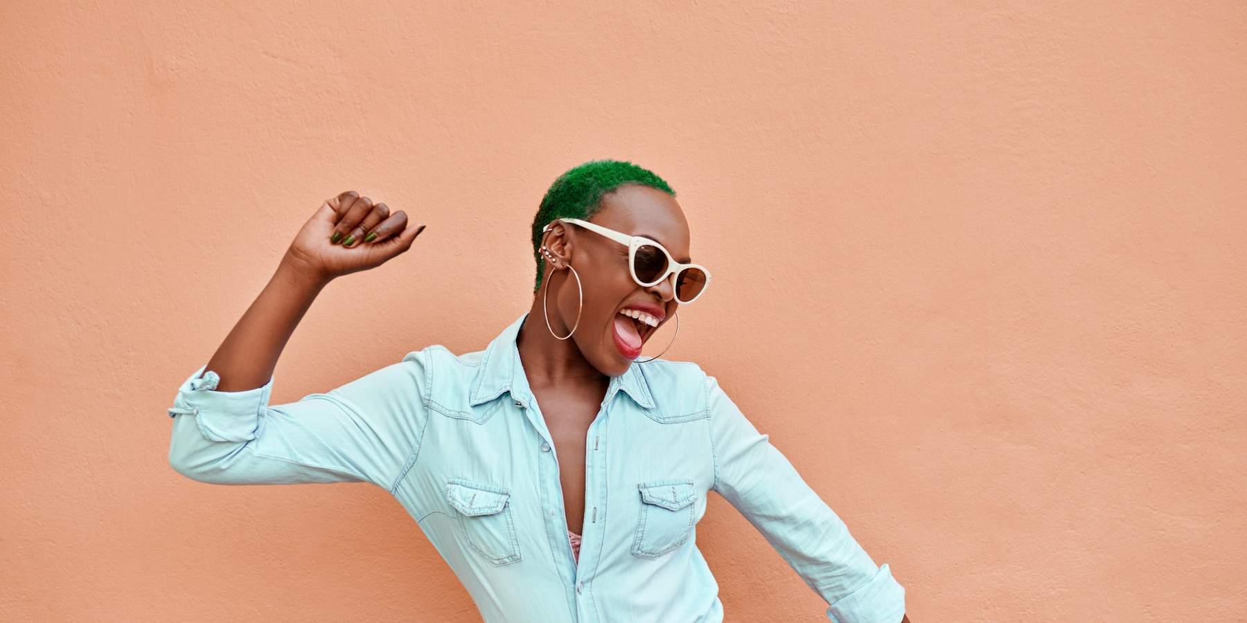 Happy-black-woman-boy-sober-movement