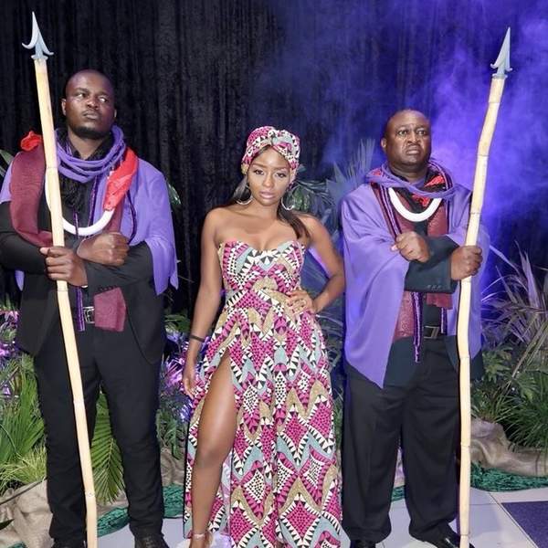 The 'Black Panther' Premiere Had Theaters Sprinkled With 'Coming To America' Realness