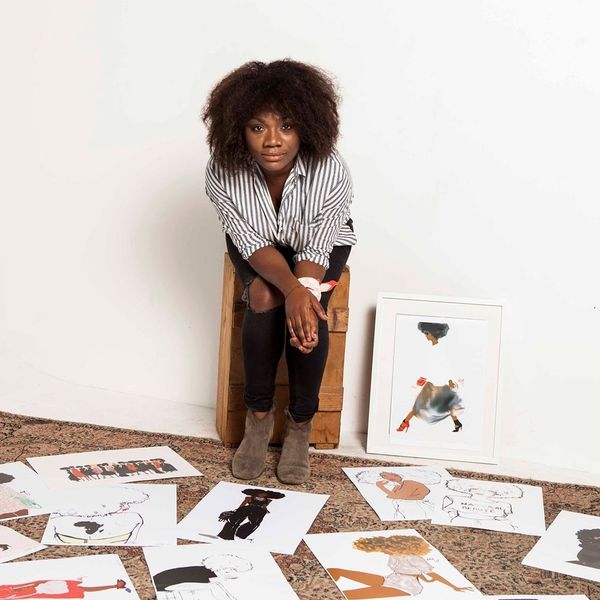 Meet The French Illustrator Who Is All About Sisterhood And #BlackGirlMagic