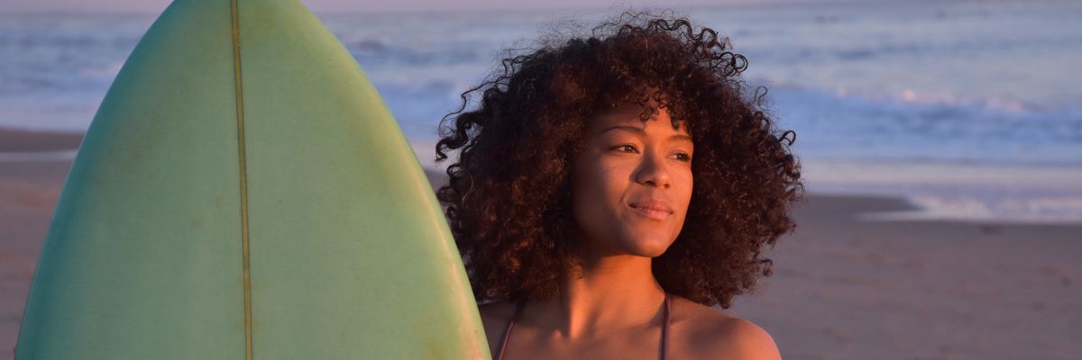 Becoming A Surfer Taught Me An Important Lesson About Being A Black Woman