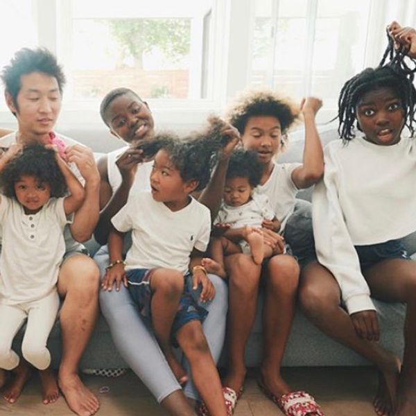 This Family Shared Their Wash Routine Of 7 Kids With 7 Different Hair Types. And...Whew.