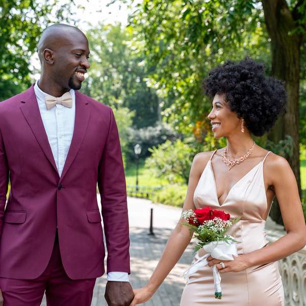 We Met On Tinder, Had A 5-Year LDR, Then Got Married During Covid