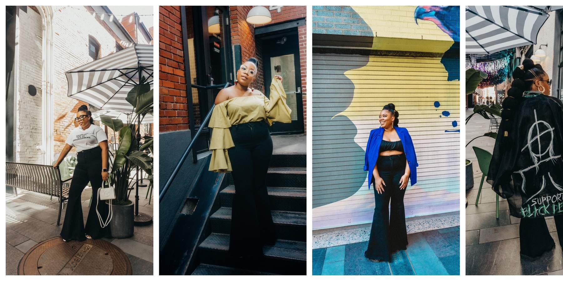 Flare Jeans Are The Wave - Here's One Pair, Four Ways