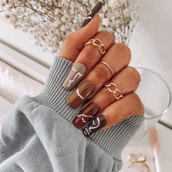 Get Ready For Fall With Melanated Nails