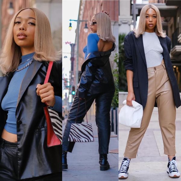 This Is How I’m Styling 3 Faux Leather Outfits This Season