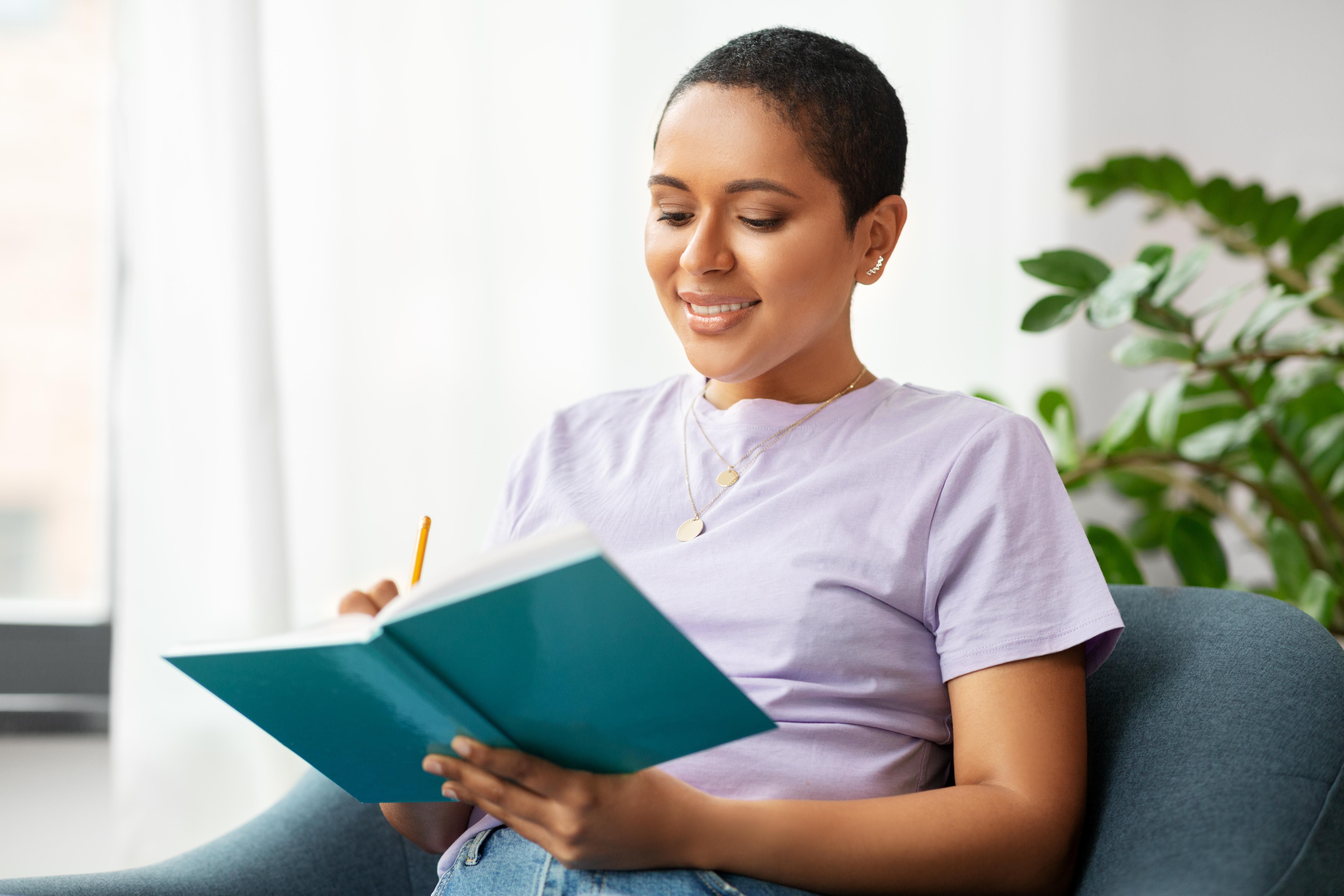 black-woman-journaling