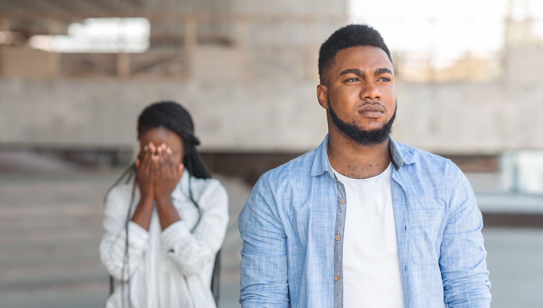 african-american-couple-breaking-up