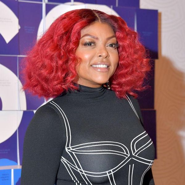 Taraji P. Henson Goes Red & Gets Real About The Salon Experience That Left Her Embarrassed AF