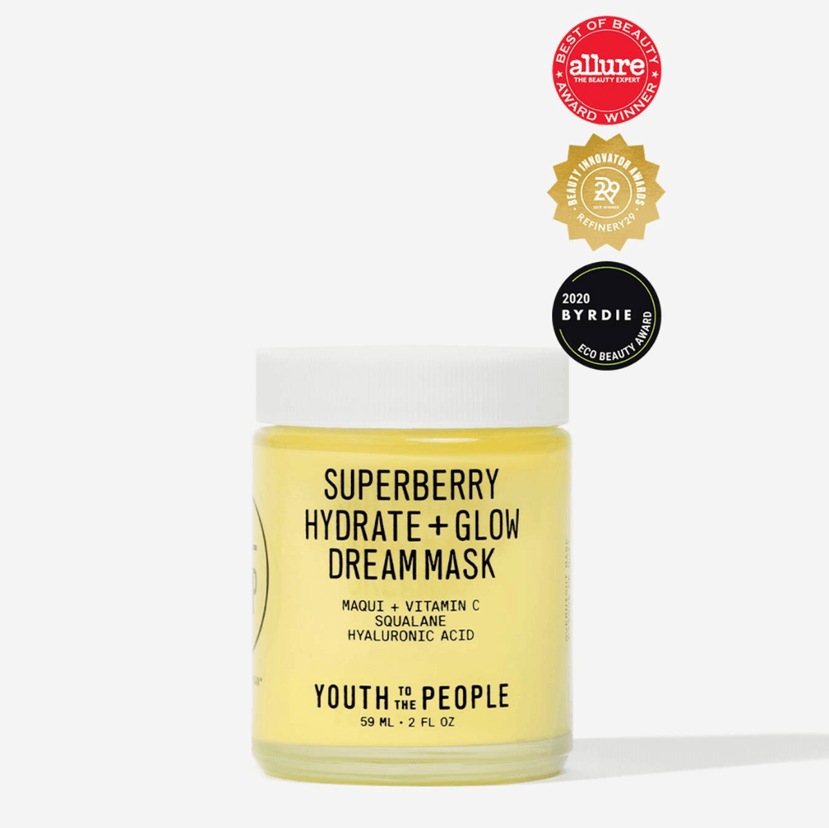 Superberry Hydrate + Glow Dream Mask - xoNecole