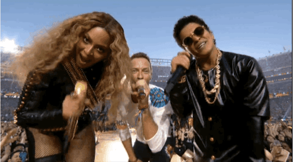 The 9 Moments That Left Us Gagging During Beyoncé, Bruno Mars & Coldplay's Super Bowl Half Time Show