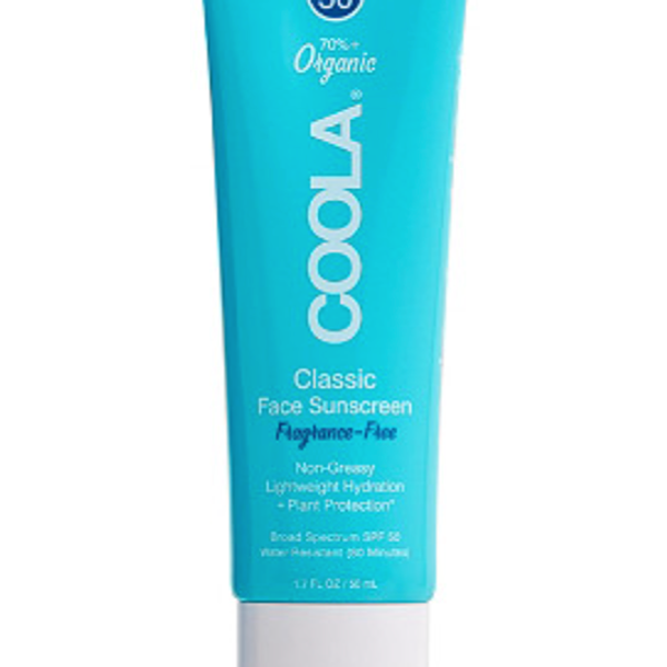 Coola Organic Classic Face Sunscreen SPF 50