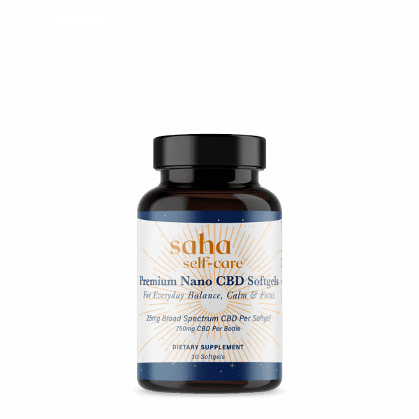 Saha Self-Care CBD Soft Gels
