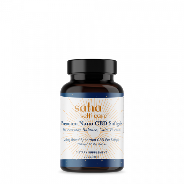Saha Self-Care CBD Soft Gels