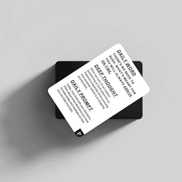 Privée 60-Day Devotional Card Deck