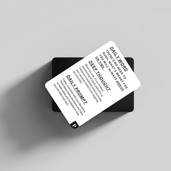 Privée 60-Day Devotional Card Deck