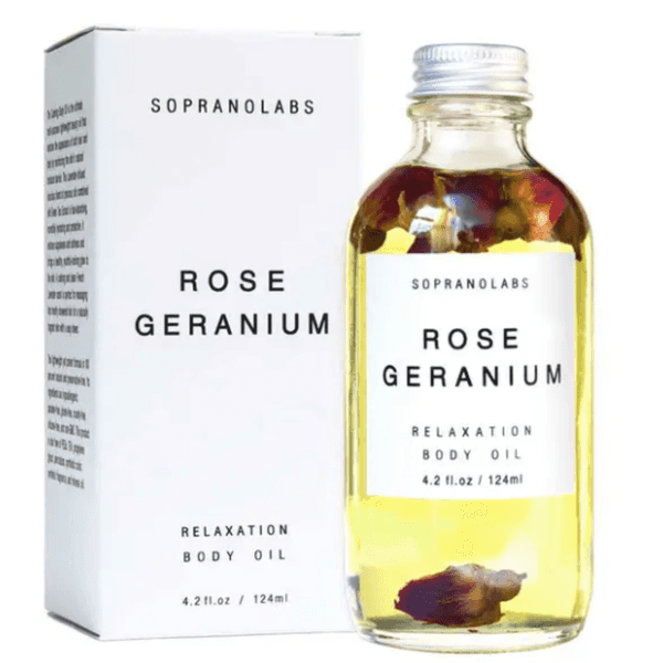 Rose Geranium Relaxation Body Oil