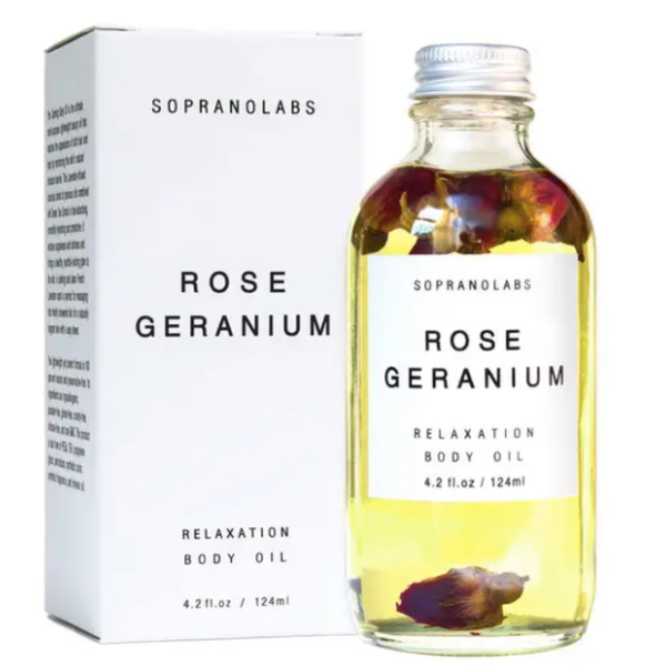 Rose Geranium Relaxation Body Oil