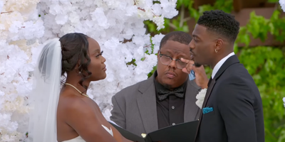 Netflix Love Is Blind Season 6 AD and Clay's Wedding