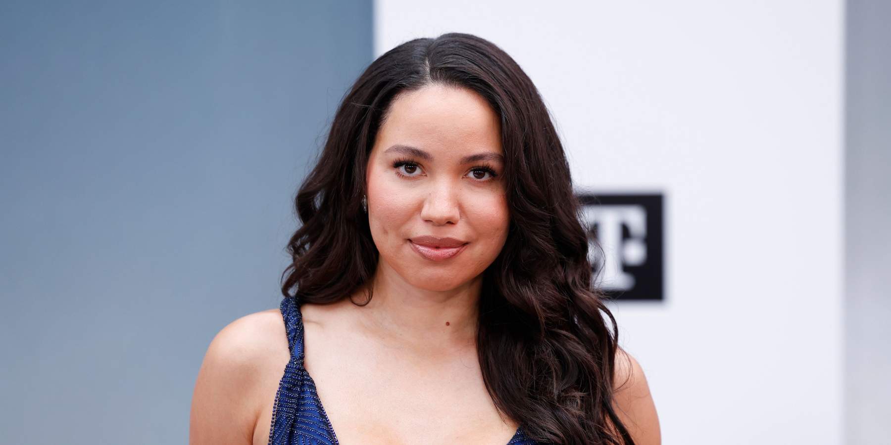 Jurnee Smollett arrives on the red carpet for the Apple Original Films & Warner Bros. Pictures "F1" World Premiere in Times Square on Monday, June 16, 2025 in New York City.