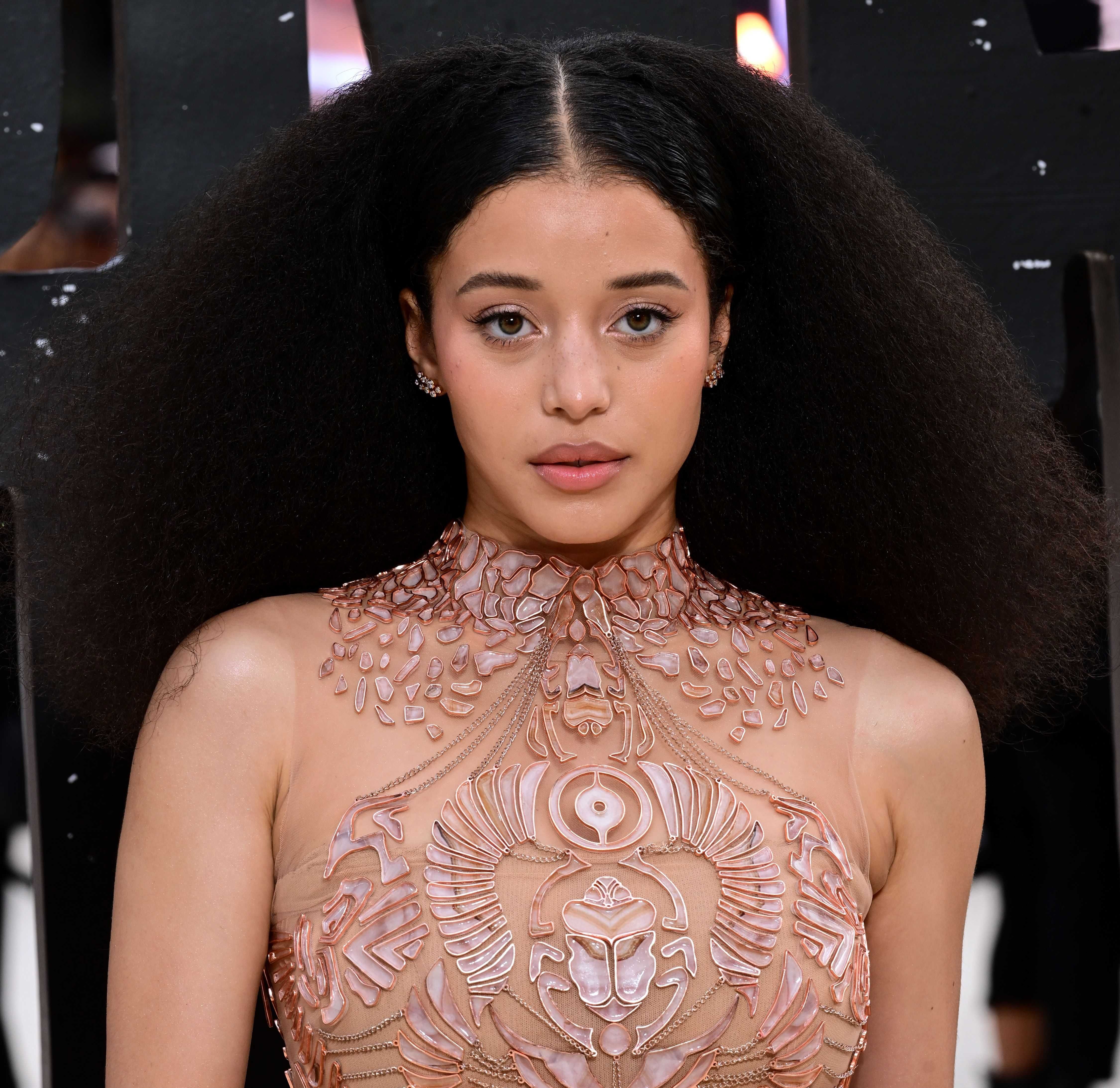 Chase Infiniti at the 'One Battle After Another' film premiere