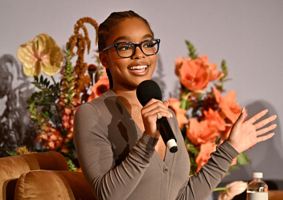 Marsai Martin at Marie Clarie's Power Play Summit