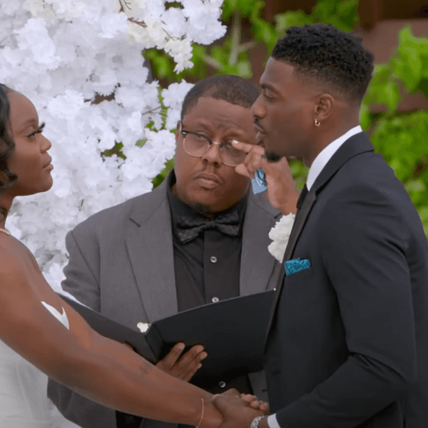 Netflix Love Is Blind Season 6 AD and Clay's Wedding