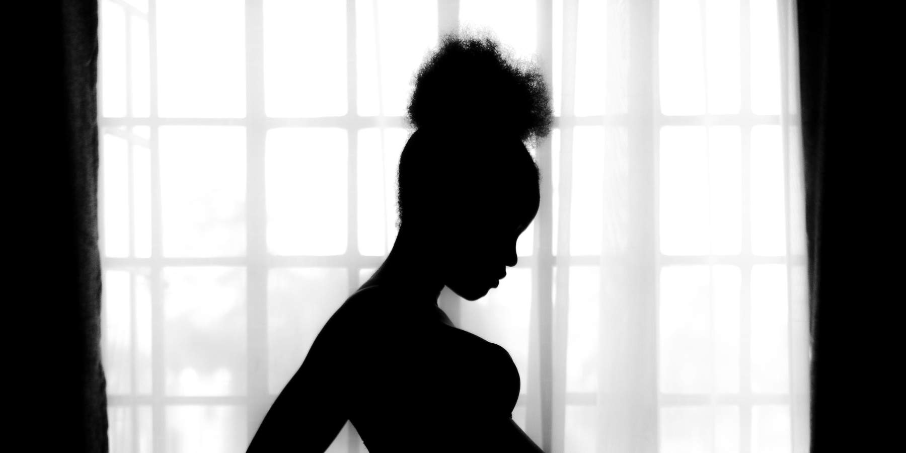 Silhoutte-pregnant-woman
