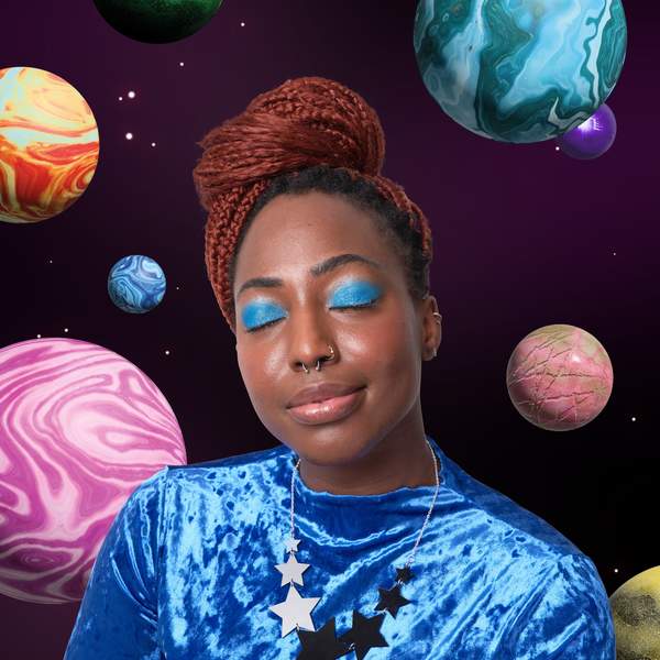 Spiritual-Astrology-big-three-in-Astrology-Gen-Z-person-surrounded-by-planets