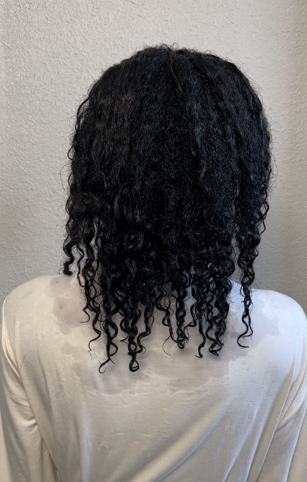 \u200bHair washed after applying keratin treatment