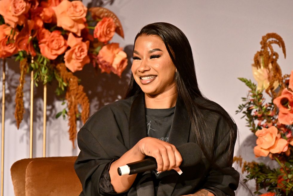 \u200bJordan Chiles at Marie Clarie's Power Play Summit