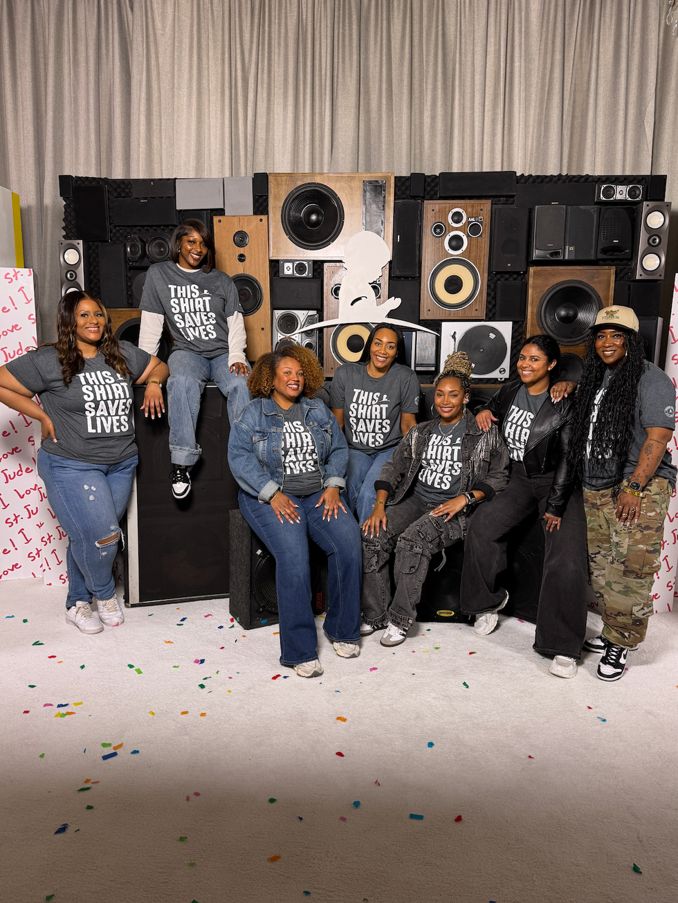 \u200bKayla Walker and other media creatives at St. Jude's "Celebration of Hope"