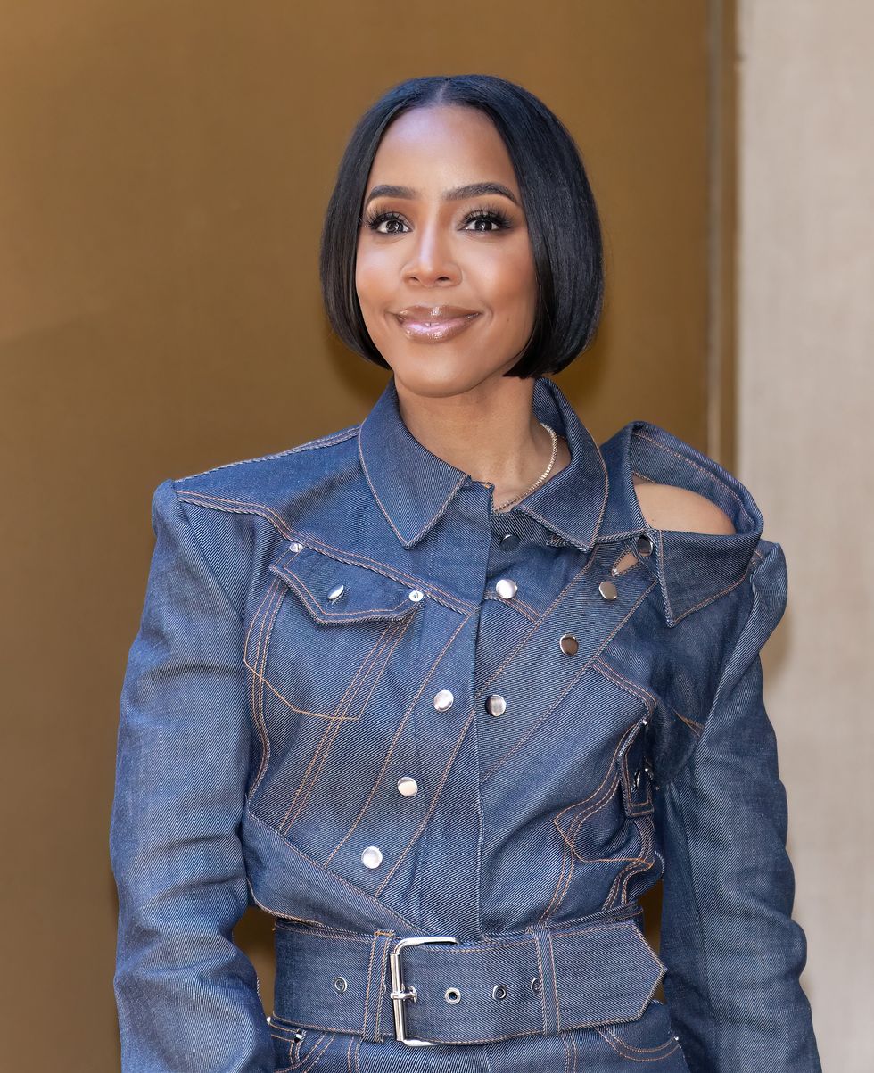 \u200bKelly Rowland in NYC on Feb 15, 2024