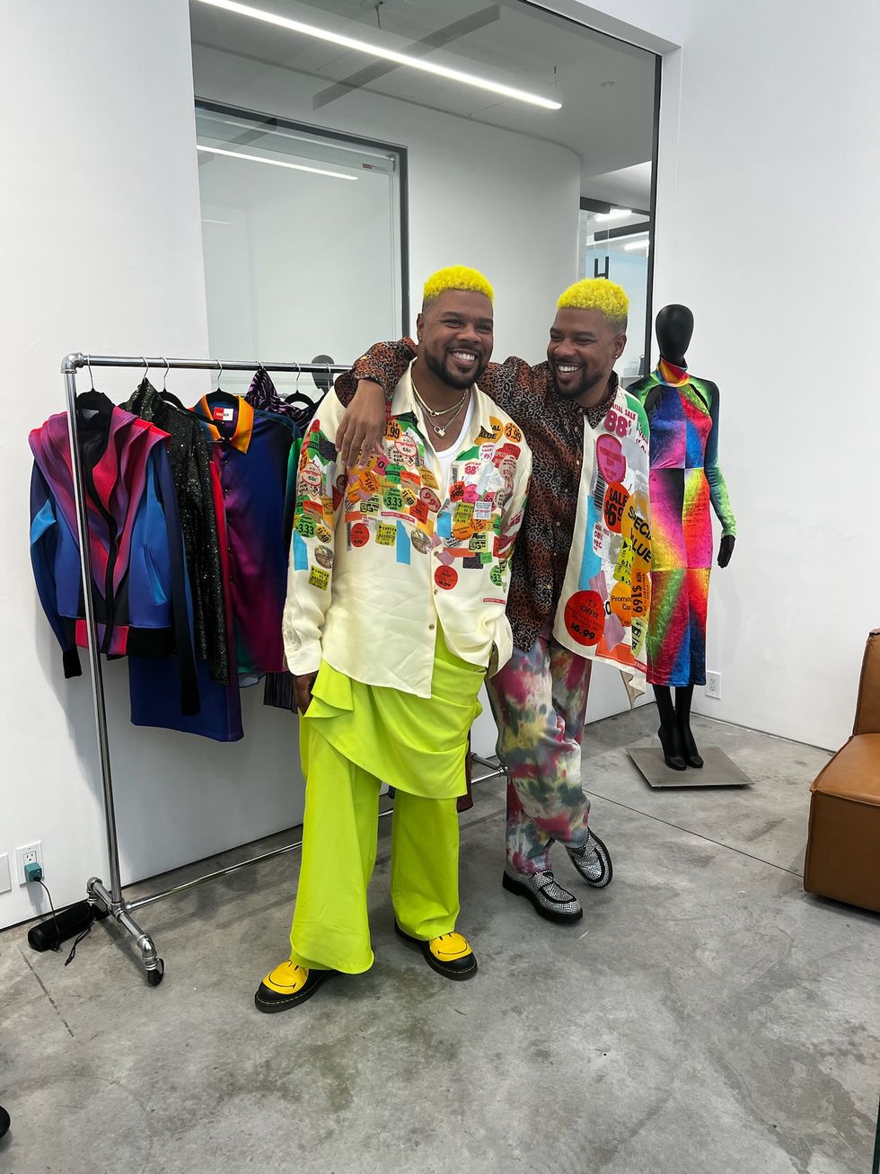 \u200bTwins and designer duo BruceGlen NYFW 2024