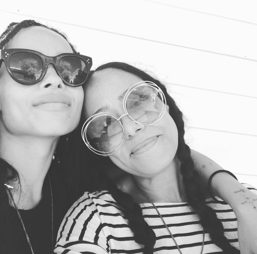 Zo\u00eb Kravitz and Cree Summer